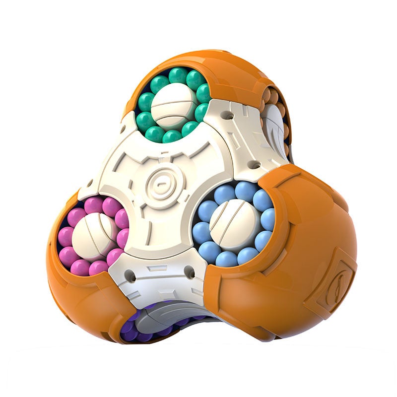 Nine-Sided Interchange Three-Dimensional Rubik'S Cube Competition Special For Students Rotating Racing Children'S Educational Magic Group Magic Bean Toy - Image 1